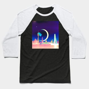 Night City Baseball T-Shirt